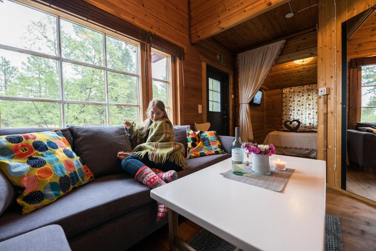 Vila Giellajohka Kaamanen Exteriér fotografie