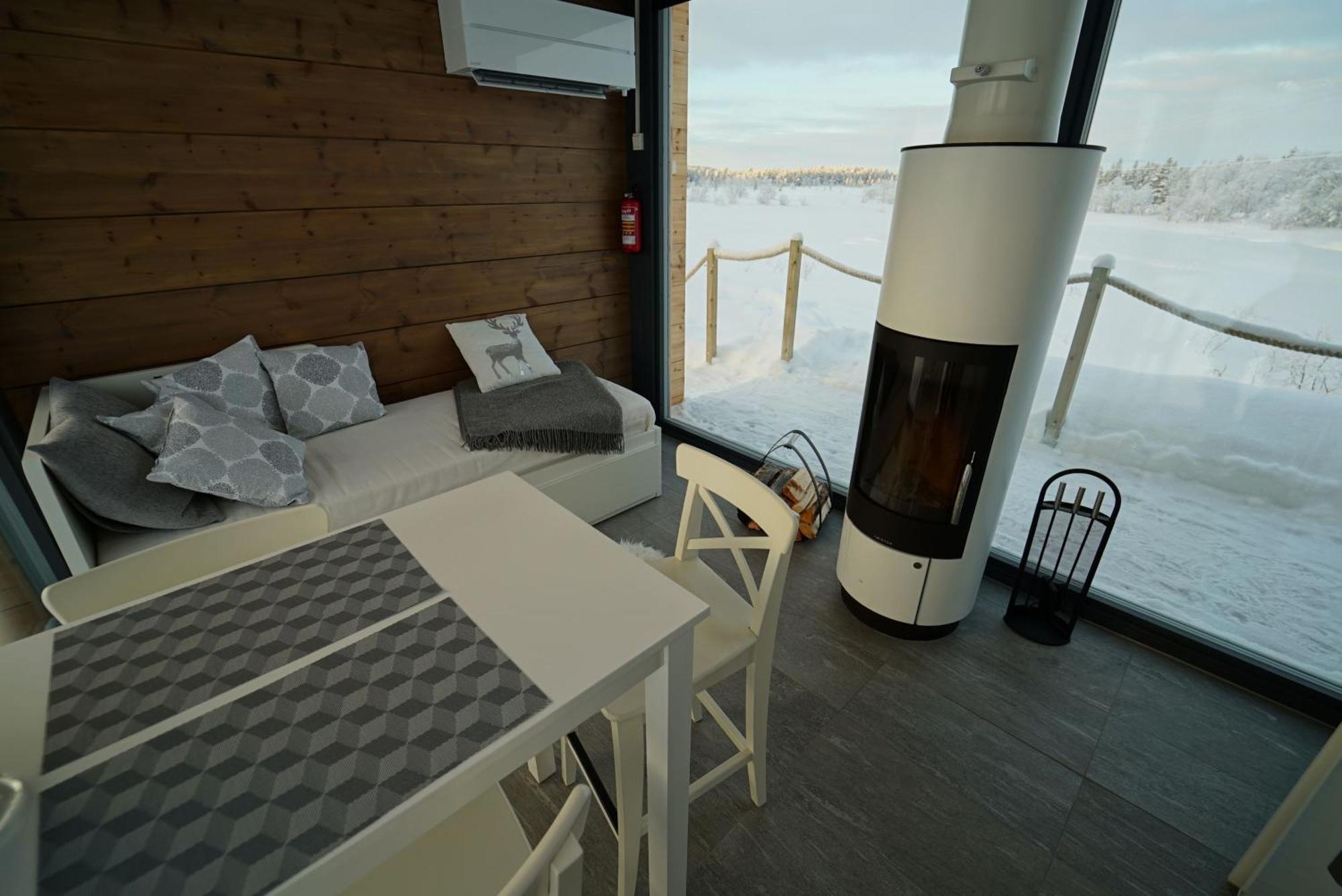 Vila Giellajohka Kaamanen Exteriér fotografie