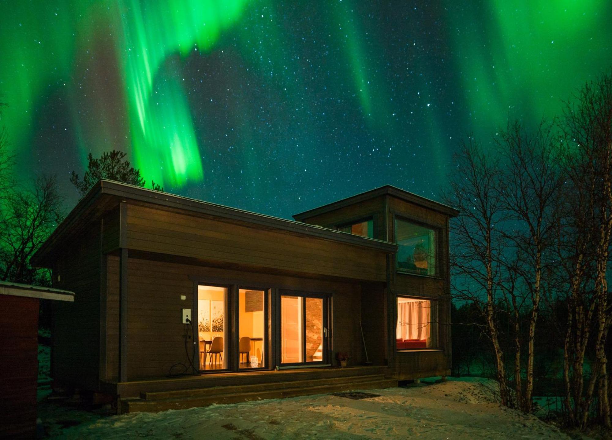 Vila Giellajohka Kaamanen Exteriér fotografie