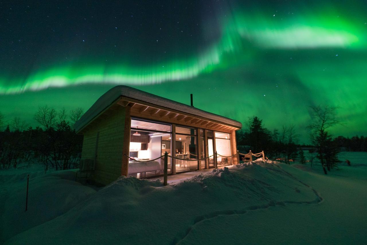 Vila Giellajohka Kaamanen Exteriér fotografie